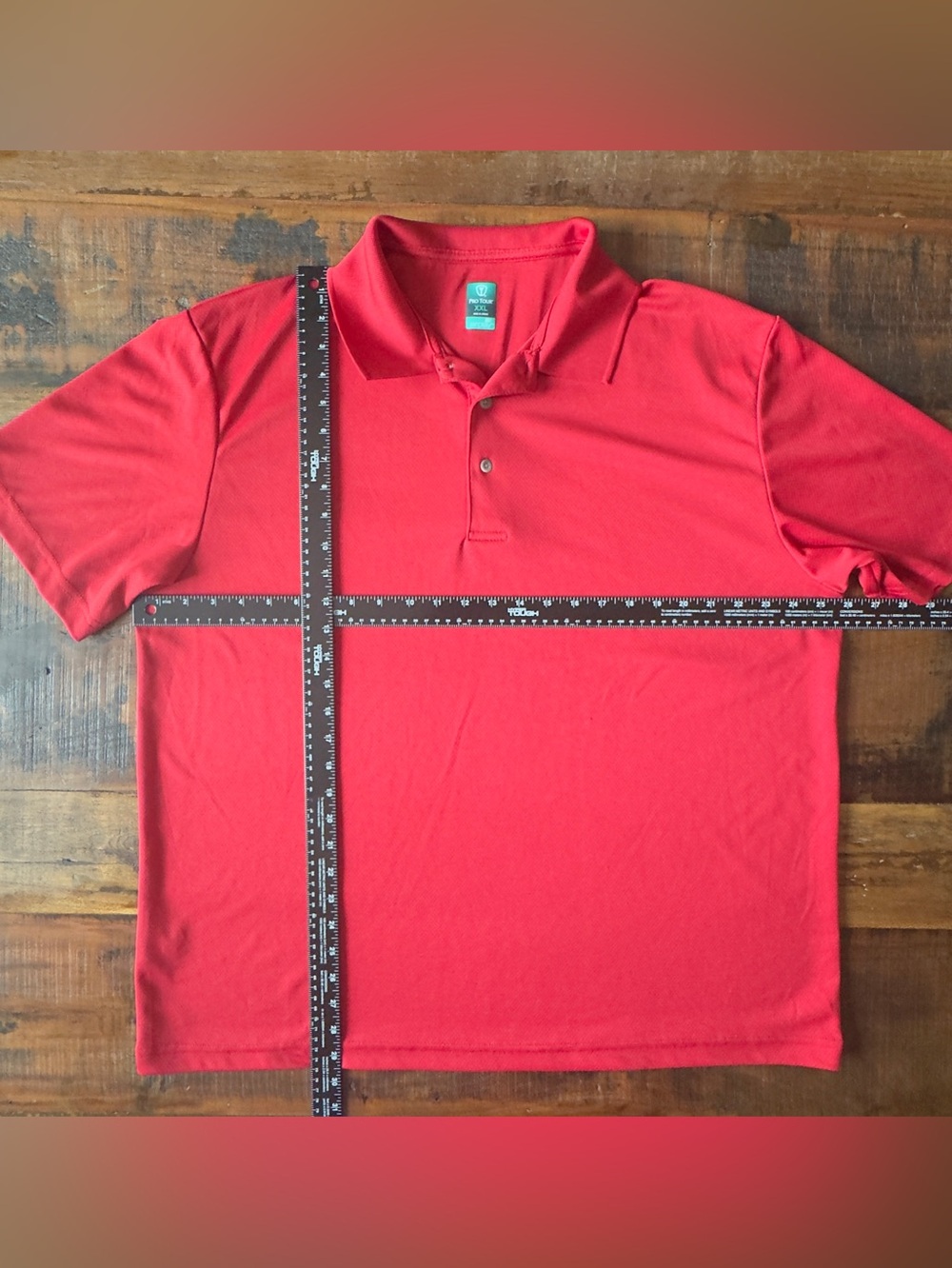 Pro Tour AirPlay Men's Red Polo Shirt XXL - Picture 4 of 7